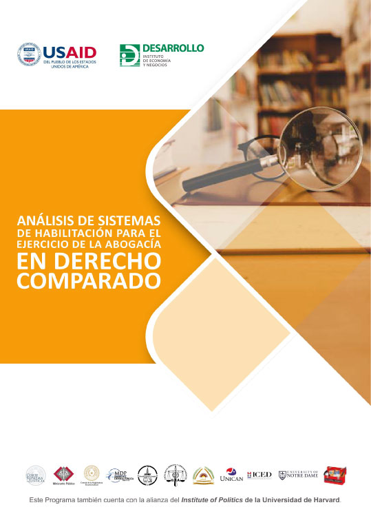 Análisis De Sistemas De Habilitación Para El Ejercicio De La Abogacía En Derecho Comparado 0716